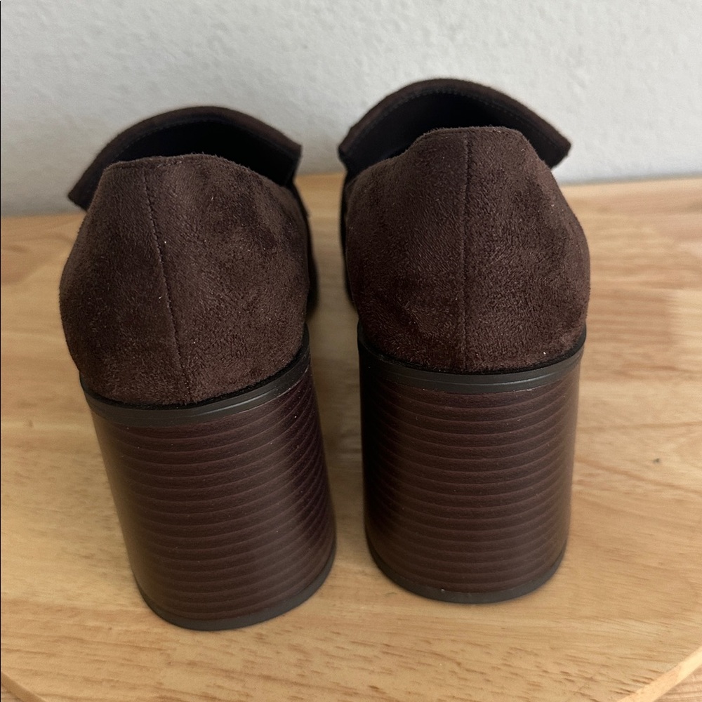a.n.a Faxon Womens Square Closed Toe Loafers 11M - Picture 3 of 5